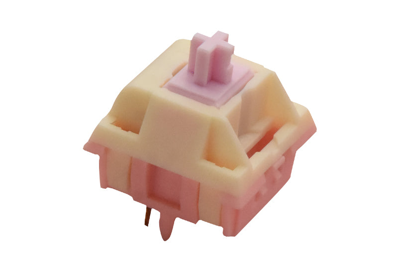 KEYGEEK STRAWBERRY BUNNY LINEAR SWITCH FACTORY LUBED EDITION (10PCS)