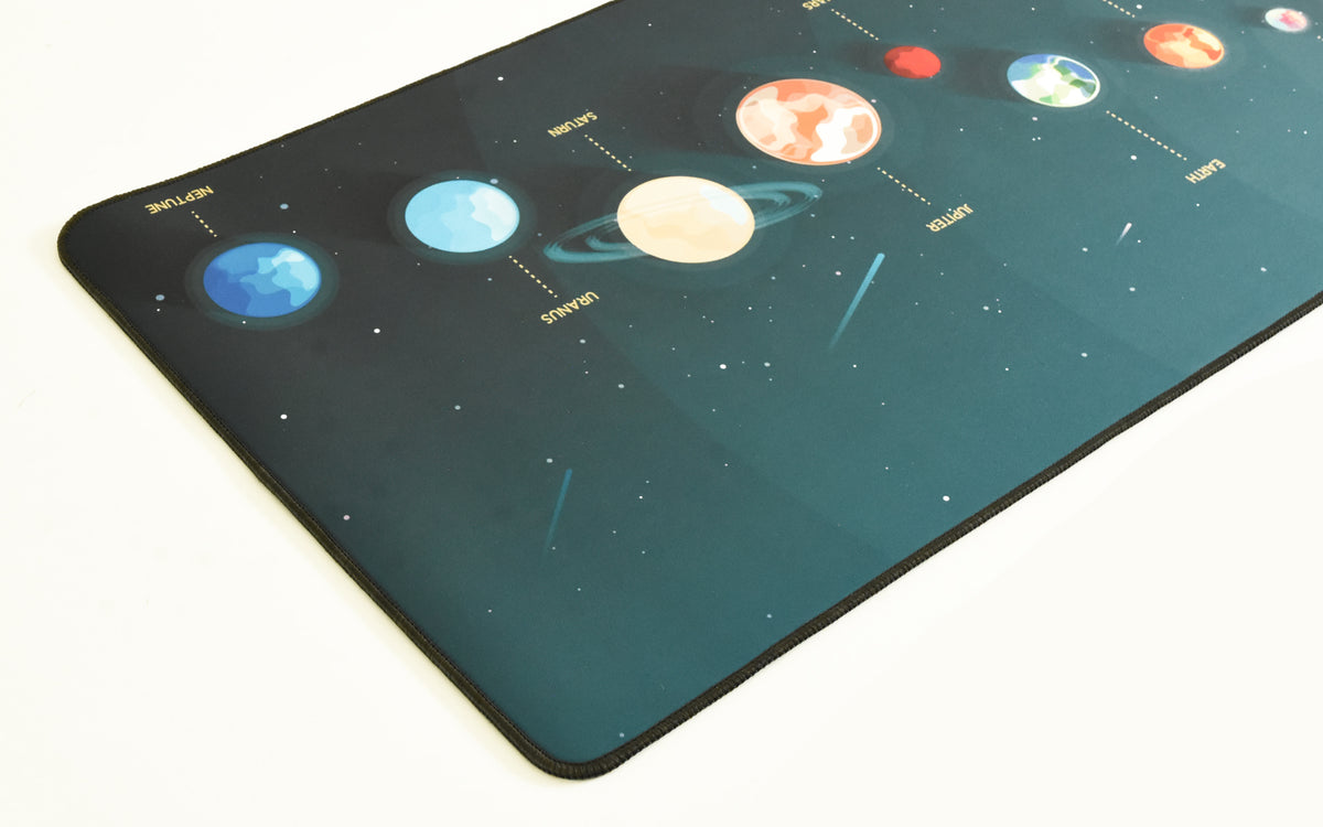 FBB Solar System Deskmat: Celestial Design for Space Enthusiasts and ...
