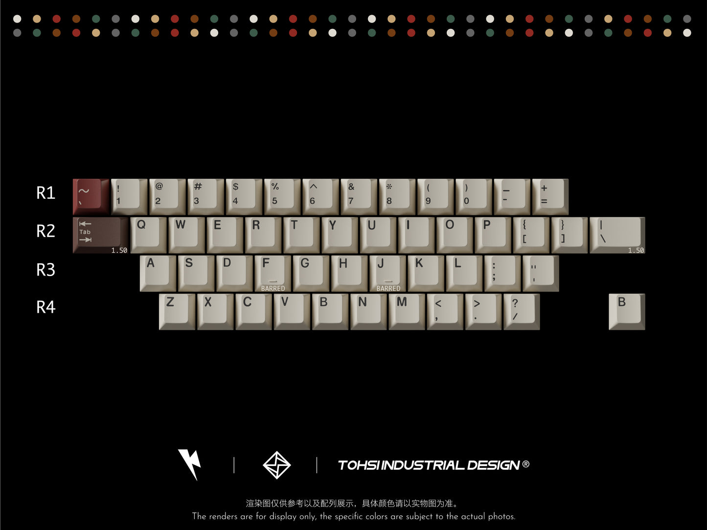 [PRE-ORDER] KEYKOBO RETRO MIXED LIGHTS KEYCAP SET